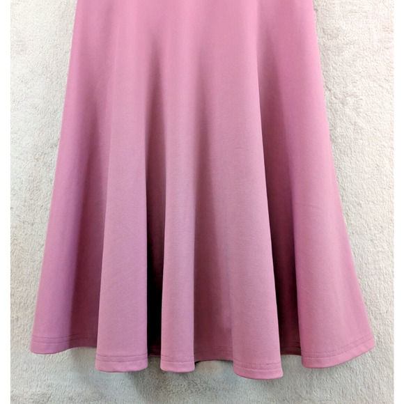 NWT Grace Karin sz S Fit & Flare faux wrap Dress pink sleeveless tank 0228 - Picture 3 of 6